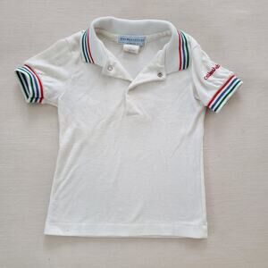Vintage Oshkosh White Stripe Trim Shirt 3t